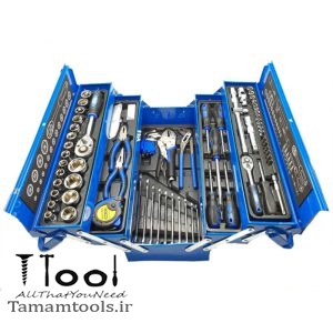 جعبه ابزار 85 پارچه حرفه ای کد TT-2085 تندیس